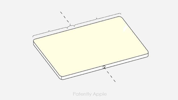 苹果手机:折痕消失术！苹果获得可折叠手机新专利